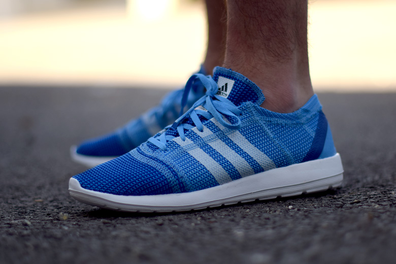 Adidas Element Refine Tricot Grey/Core Black-Sole Blue B35517