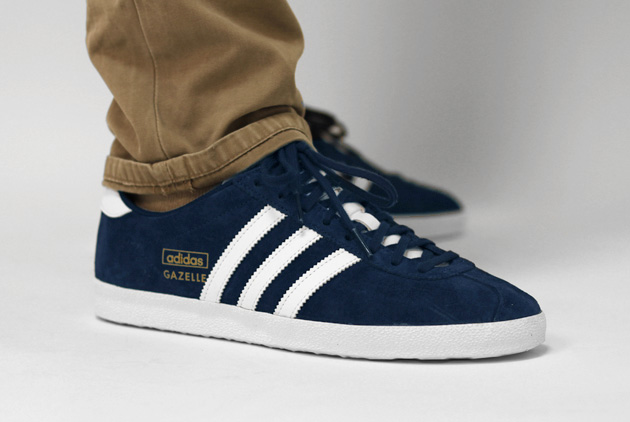 adidas gazelle og deepblue femme