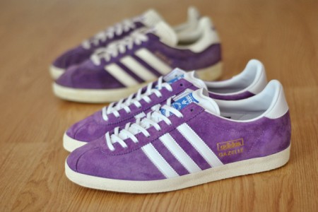 adidas gazelle violette