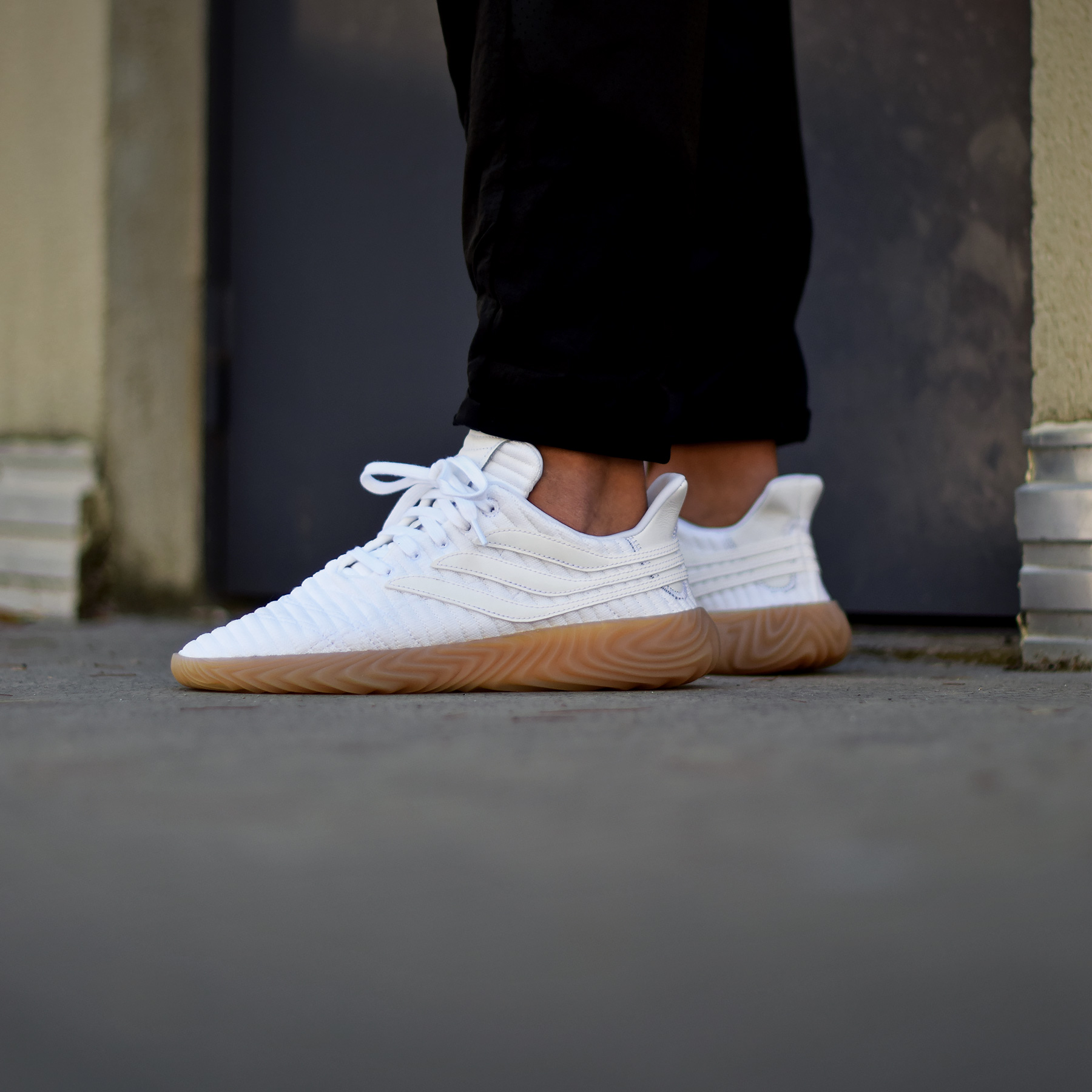 Adidas sobakov white gum online