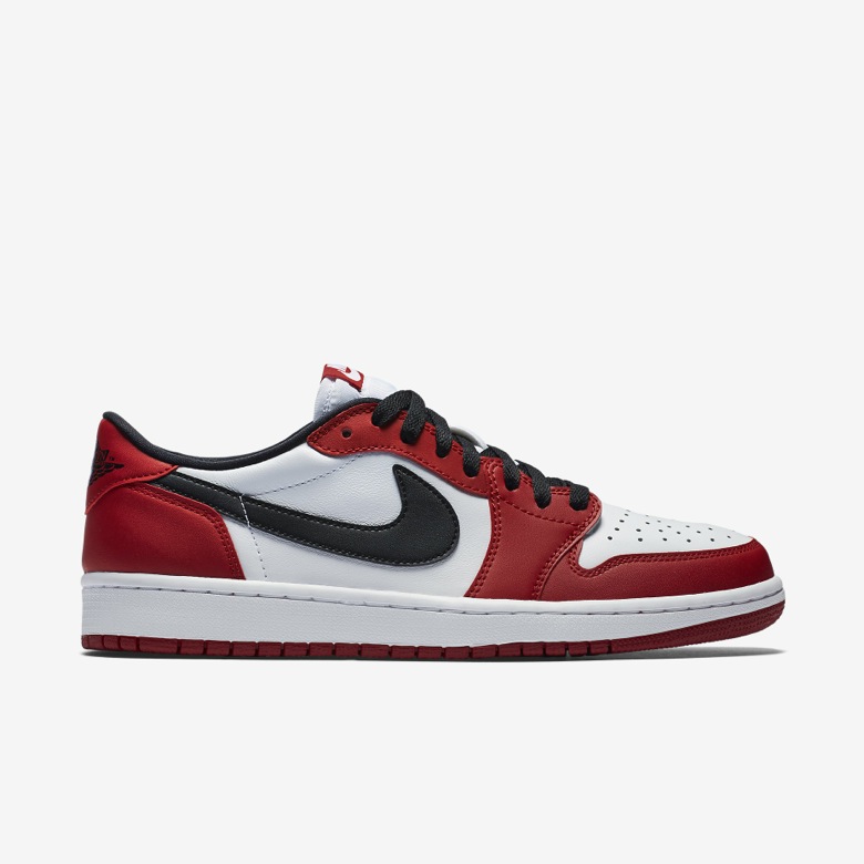 Nike air jordan 1 chicago bulls white red black online