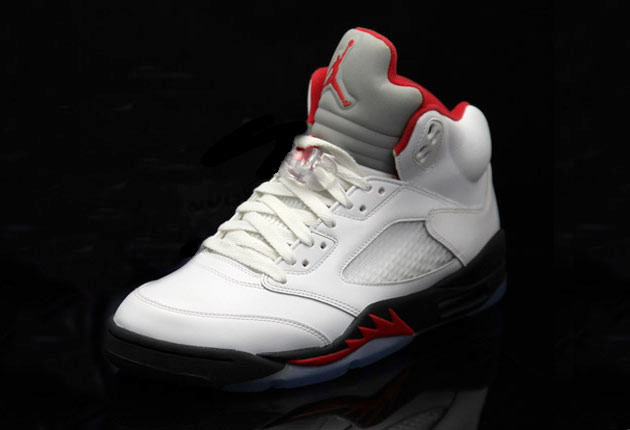 air jordan retro 5 fire red 2013