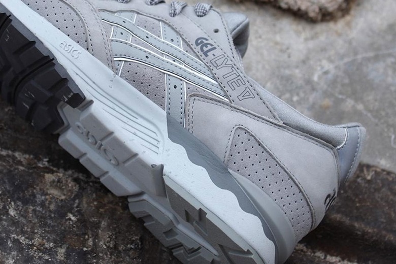 Asics gel lyte 5 blanche et top grise