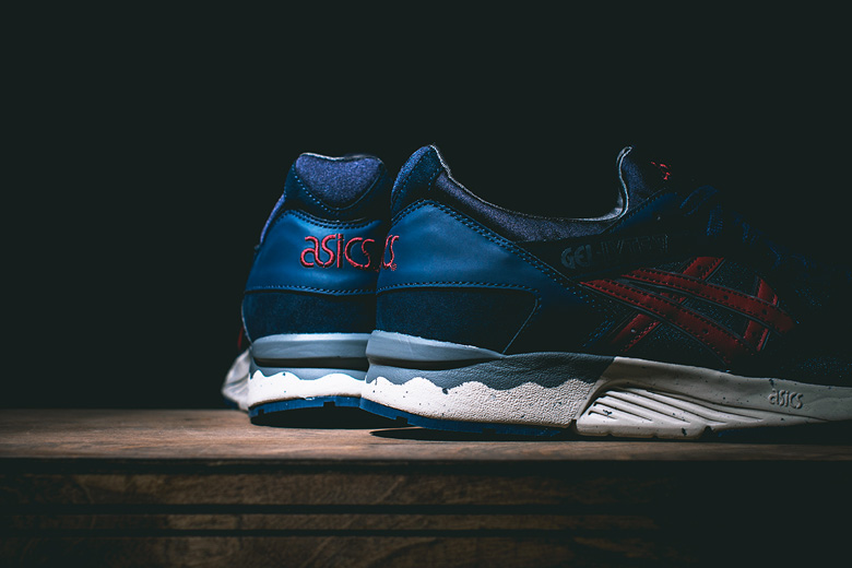 Asics gel lyte v hotsell navy burgundy