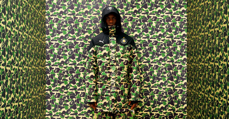 Veste bape shop x puma