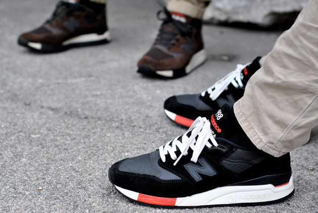 new balance 998 homme brun