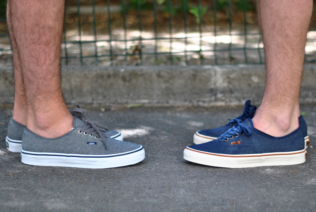 vans bleu navy