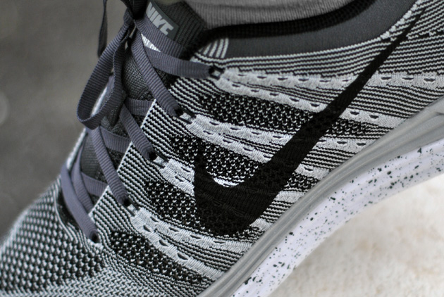 nike flyknit lunar 1 gris