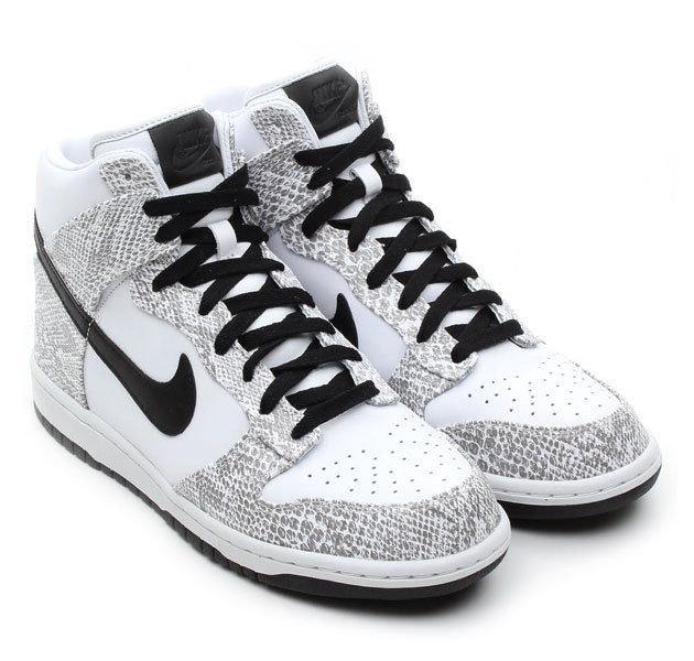 nike dunk high cocoa snake