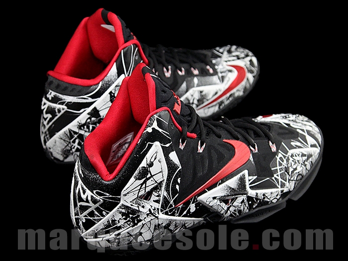 nike lebron x11 graffiti