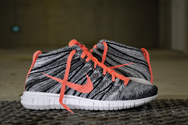 nike free flyknit grey