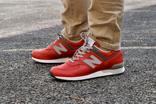 New balance 576 red hotsell