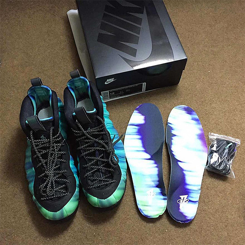 Foamposite northern lights on sale