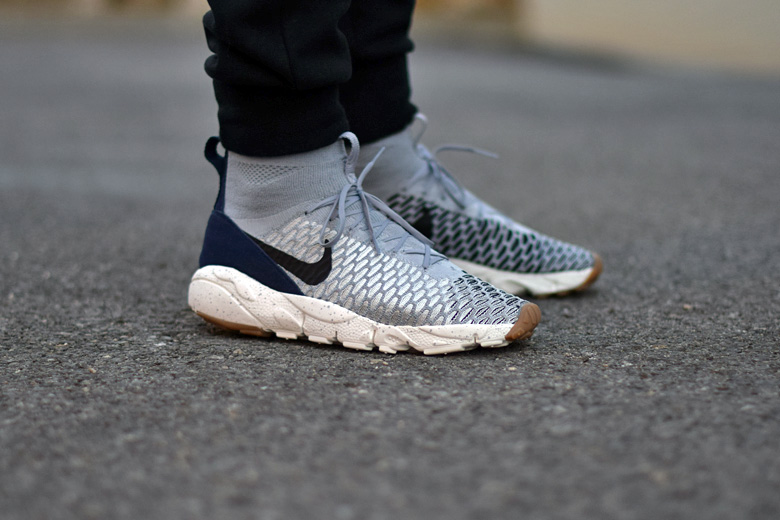 Nike Air Footscape Magista Flyknit Wolf Grey Sneakers