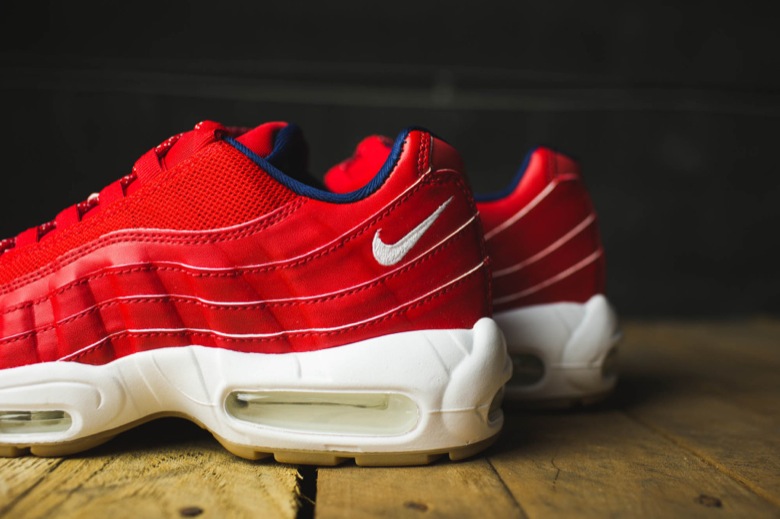 Une Nike Air Max 95 Aux Couleurs Des Patriots De La Nouvelle