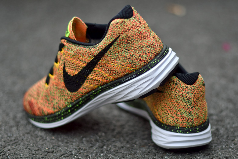 Nike flyknit lunar store 3 brun