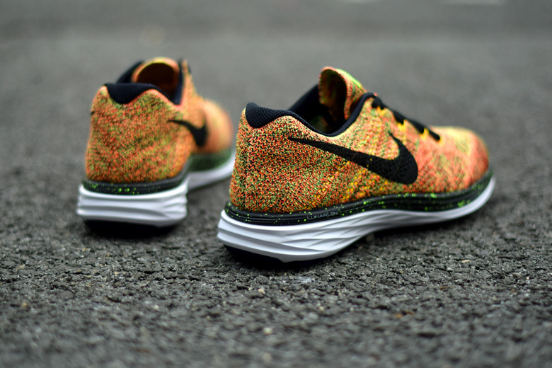 Nike flyknit lunar hot sale 3 homme jaune