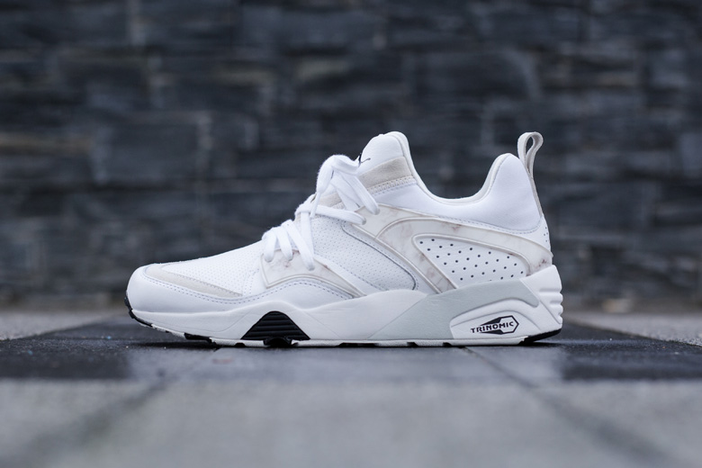 Puma trinomic shop blanc