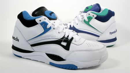 Reebok pumps cheap 1990 bleu