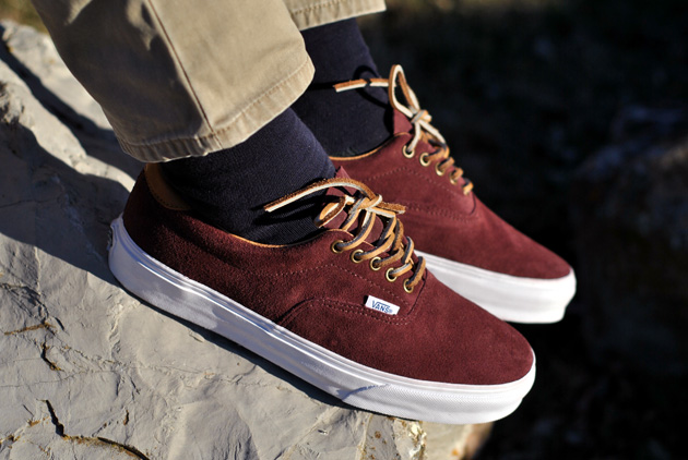 vans era lacet cuir