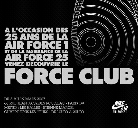 Force Club Paris Nouveau Flyer Sneakers Fr