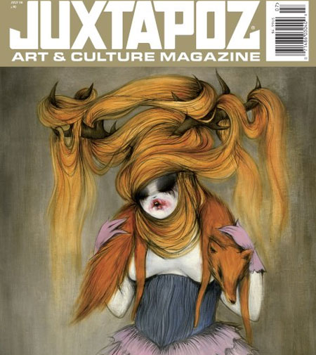 Juxtapoz juillet 2008