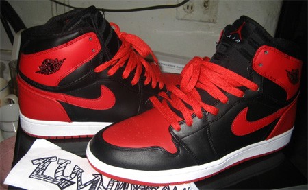 Jordan I Black/Red