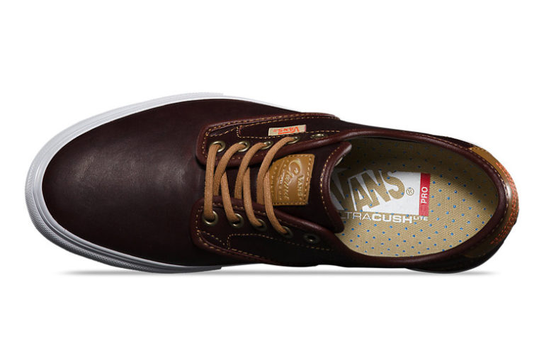 Vans Chima Pro Leather « Mahogany » - Sneakers.fr