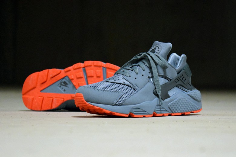 huarache bleu et orange