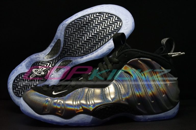 nike air foamposite one hologram