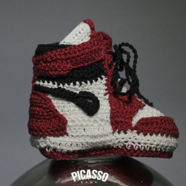 baby sneakers crochet