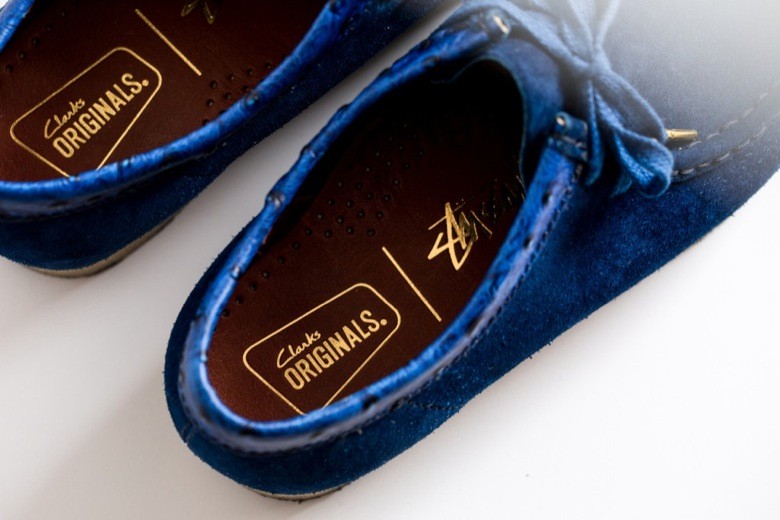 clarks wallabee stussy