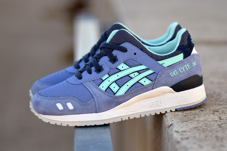 Asics gel lyte clearance 3 gris bleu rouge