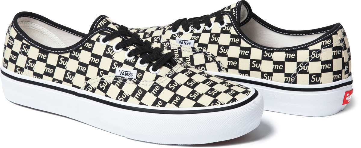 Supreme x Vans - Checkers Collection 