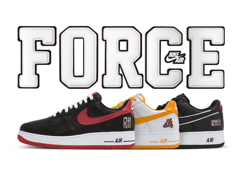 nike air force 1 city pack