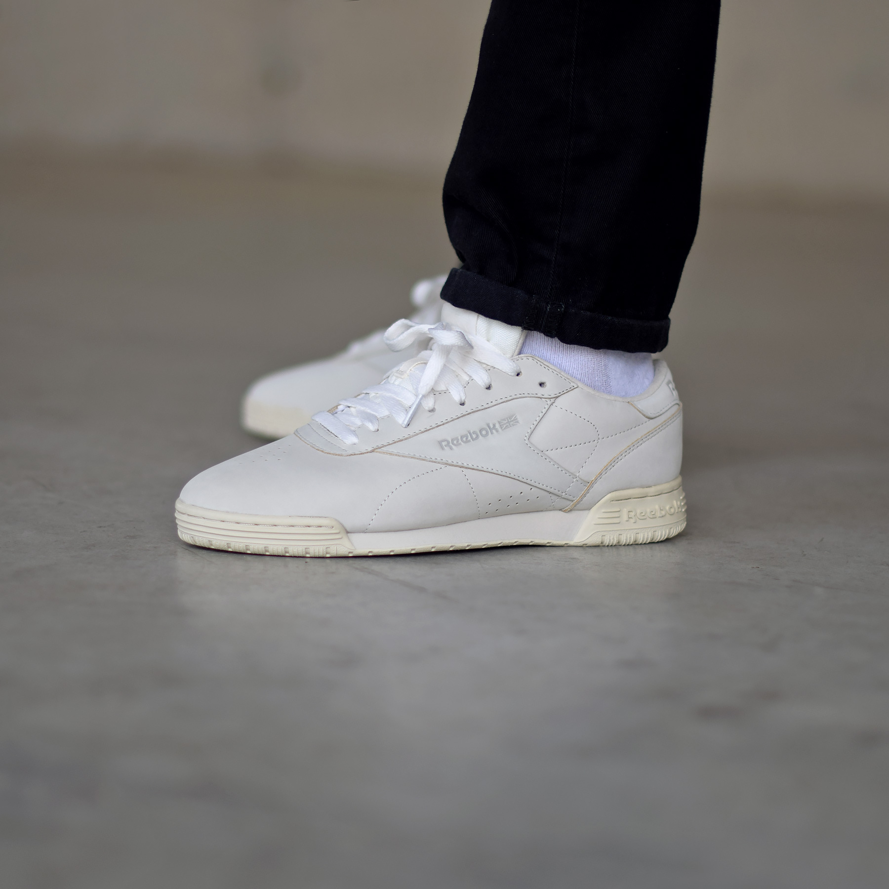reebok ex o fit low clean trainer