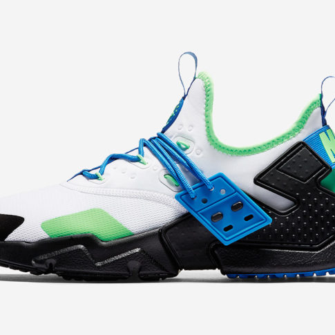 nike air huarache drift scream green