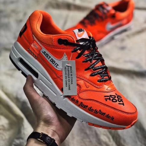 nike air max orange just do it