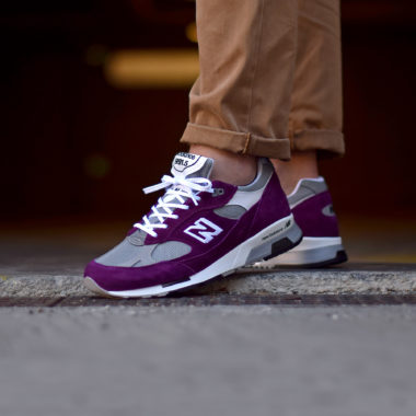 new balance 991 femme violet