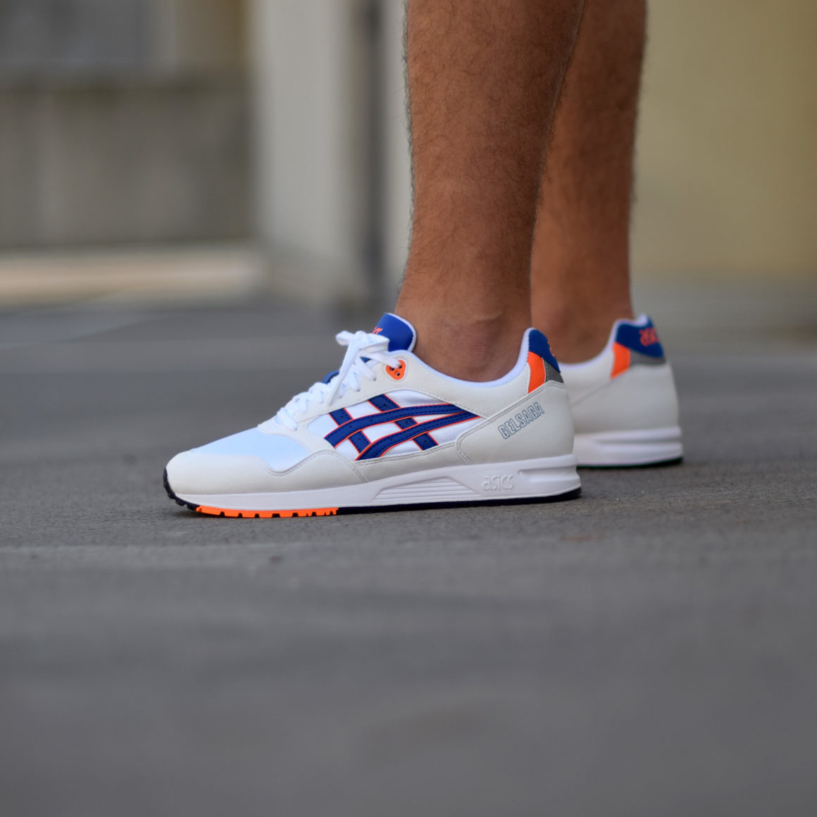 Asics Gel Saga OG – White Blue - Sneakers.fr