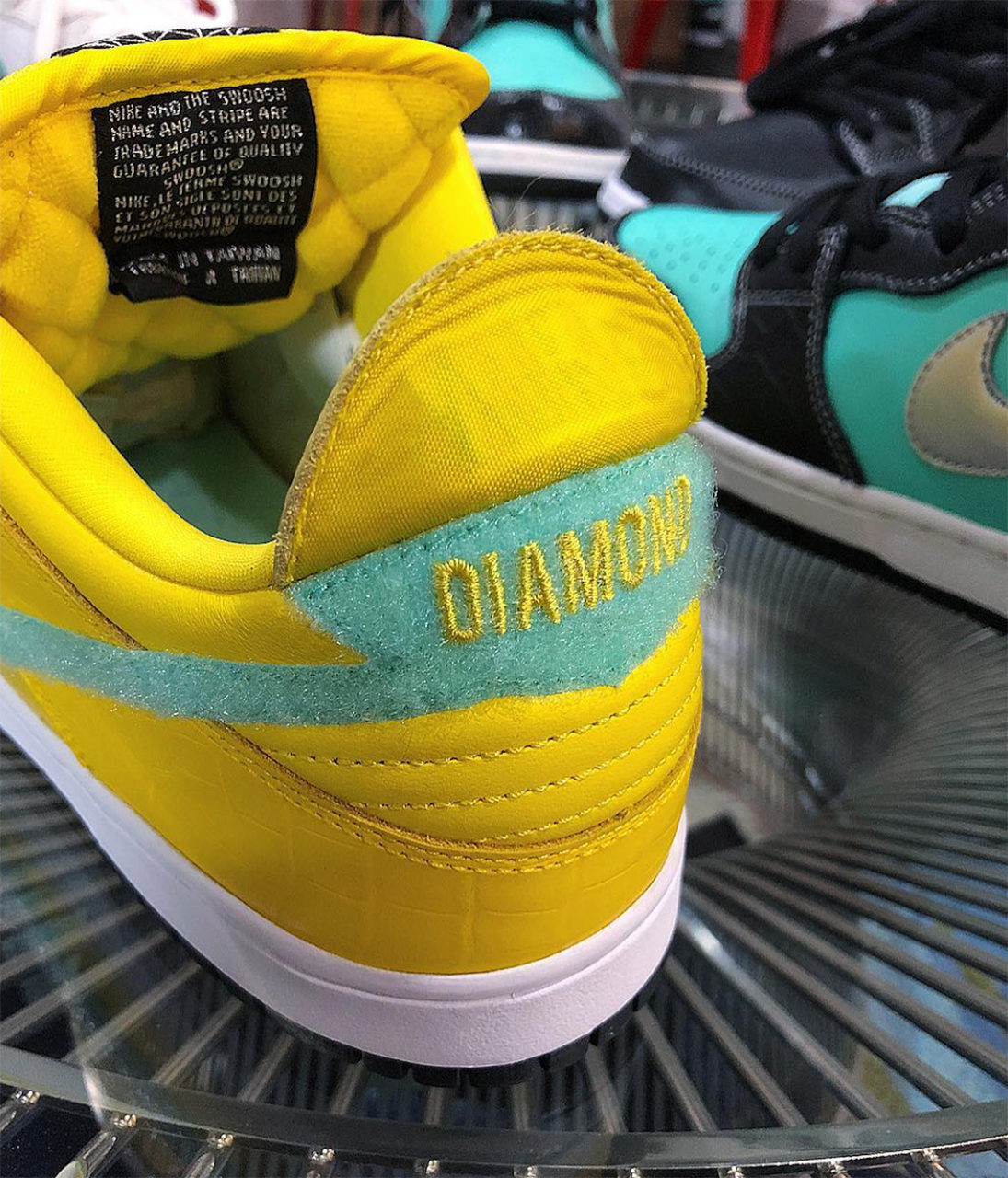 nike sb canary yellow