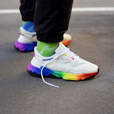 adidas originals pride ozweego sneakers