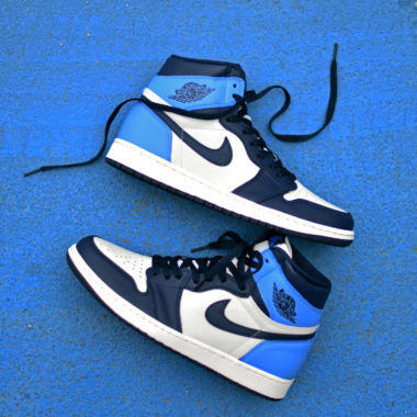 chaussure jordan bleu