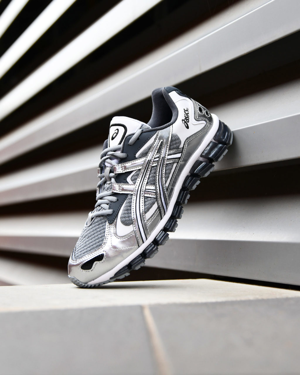 asics silver sneakers
