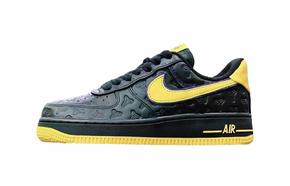 Air force 1 noir et jaune best sale