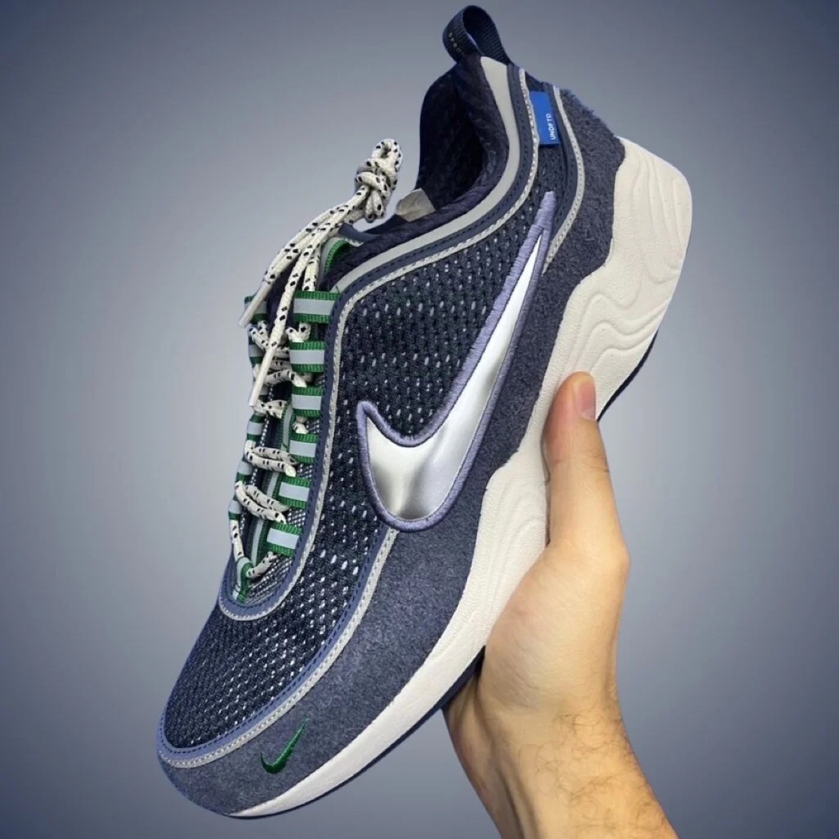 Nike air zoom spiridon bleu online